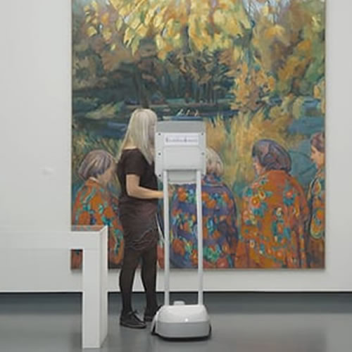 Telepresense robot in het museum van de toekomstTelepresense robot in het museum van de toekomst.jpg
